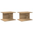 Nattbord 2 pcs Artisan Eik 40 x 30 x 25 cm Konstruert tre