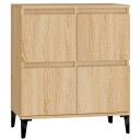  Skjenk sonoma eik 60x35x70 cm konstruert tre