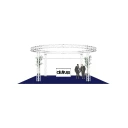 Alutruss Truss Set Quadlock 6082 Circle 6.6x3.5m