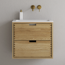 CPH Tapwork Soho 60   MKII fingertappede skap i naturlig eik inkludert Mathvid SolidTec® vask