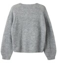Name It Genser   Strikk   NKFOGUSSE   Grey Melange/Hearts i Birc   Name It   6 år (116)   Genser   Grå