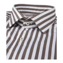 Stenströms Herre Skjorter Brun 2XL,