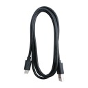 ELETRA USB-A 2.0 M - MICRO M 1M KABEL, SVART