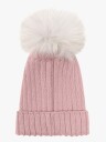 HUTTEliHUT Lue Merinoull Med Pompoms Alpakka Woodrose 54