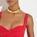 Elisabetta Franchi Dame Accessories Gul ONE SIZE,