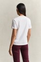 Gant Reg Graphic Ss T Shirt   White   S