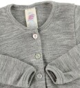 Engel Cardigan   Ull/Silke   Grå Melert   Engel   62/68   Cardigan   62 68