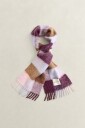 Gant Alpaca Check Wool Scarf   Multi/patterned   ONE SIZE