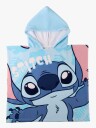 Disney Stitch Strandponcho Mikrofiber Blå