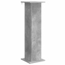vidaXL Planteholder Betonggrå 30,5 x 30 x 100,5 cm Konstruert tre