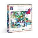 eeBoo Puzzle 1000 pcs Ducks in the Clearing EPZTDIC