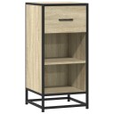  Skjenk sonoma eik 35,5x35x76 cm konstruert tre og metall 8721102840142