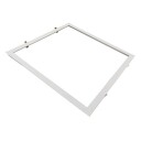 Green-ID Click-Fit hvit monteringsramme for 30x120 bakgrunnsbelyst LED-panel