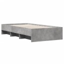  Sengeramme betonggrå 90x200 cm konstruert tre 8721102856815