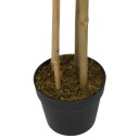  Kunstig bambustre 988 blader 150 cm grønn