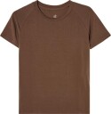 Isbjörn of Sweden Teens" Wild Peak Tee Chocolate 134/140