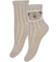 Minymo Silver Mink Baby Strømper 2 Pack 15 18