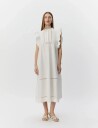 Sofie Schnoor Otaniasw Frill Cotton Dress   White   34