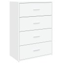  Skjenk hvit 60x31x84 cm konstruert tre