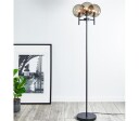Marksløjd Crown Gulvlampe E14 Sort/Røk