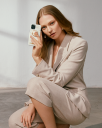 Pearl IDEAL OF SWEDEN Golden Pearl Marble Fashion Case for iPhone 13 Pro