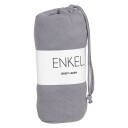 Enkel Jerseylaken 200x210 cm Grå