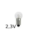 Glöd Nødlyspære krypton E10 G15x29 1350mA 3,1W 2,3V