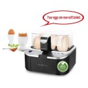 Emerio Talende Eggkoker for 6 Egg - Svart EB-123177.12