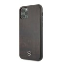 Mercedes Mobildeksel til iPhone 11 Pro Wood Line Rosentre Brun
