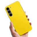 Samsung Galaxy S23 - Deksel/Mobildeksel Gul