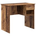  Skrivebord med Oppbevaring Gammelt Tre 90x49.5x75 cm Konstruert Tre