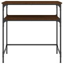  Konsollbord brun eik 75x35,5x75 cm konstruert tre 8720845420055