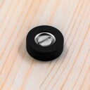 SuperMagneter Gummibelagt Skivemagnet Med Forsenket Hull Ø 19.5 Mm