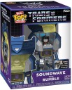 FUNKO Bitty POP! Bots: Transformers  Soundwave with Rumble