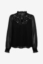 Vero Moda Bluse vmGaby LS Top Svart