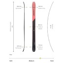 Dynafit Blacklight 88 Fluo Coral 158cm