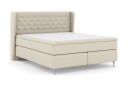 Select No 4 Komplett Sengepakke 160x200 Fast/Medium Beige/Sølvben