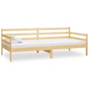 vidaXL Sengeramme heltre furu 90x200 cm