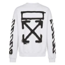 Off White Herre Gensere & Hettegensere Hvit XS,