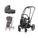Komplett barnevogn Cybex Priam Rose Gold/Soho Grey
