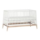 Leander Luna Babyseng 140x70 cm hvit/eik