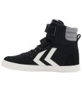 Hummel Sko Slimmer Stadil High Jr Black 26 Sko Hvit Svart