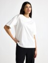 Lindex Oversized T Shirt   White   M