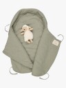 Voksi® Ull Wrap meadowgreen aop
