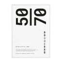 Paper Collective ramme plexiglass-hvit 50x70 cm