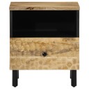  Nattbord 2 stk 40x33x46 cm heltre mango 8720845423162