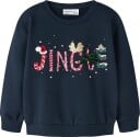 Name It Nmfpolmax Ls Nreg Sweat Bru Box   NAVY BLAZER   104