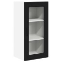  Kjøkkenskap Svart 40 x 31 x 80 cm Konstruert tre