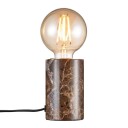 Nordlux Siv Bordlampe Brown/Marble