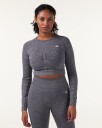 LEVITY Device Seamless Ruch Dk Grey Marl SETT